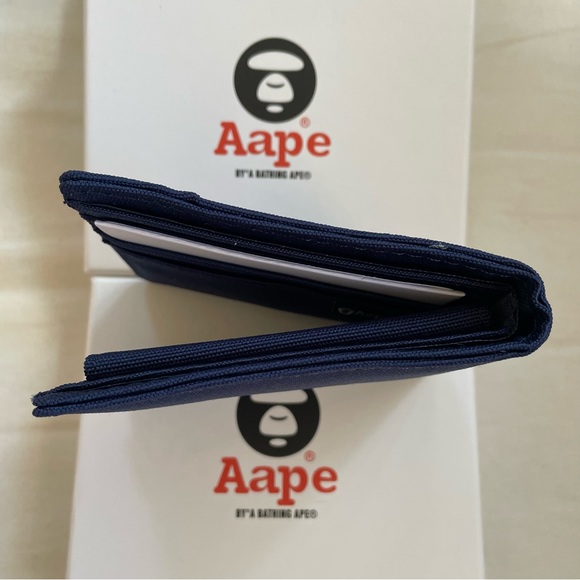 NWT A Bathing Ape Purse Coin Men's Wallet styled - Picture 9 of 16